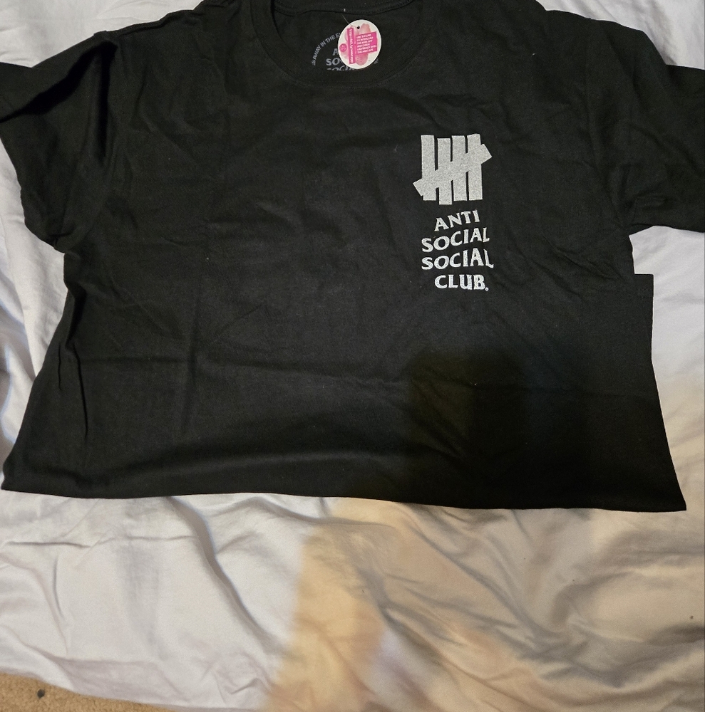Anti Social Social Club Black undefeated T-Shirt
